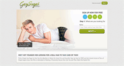 Desktop Screenshot of gaysugarbaby.com